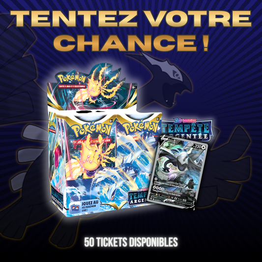 TICKET D'OR | Display Tempête argentée